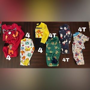 Boys pajama bundle